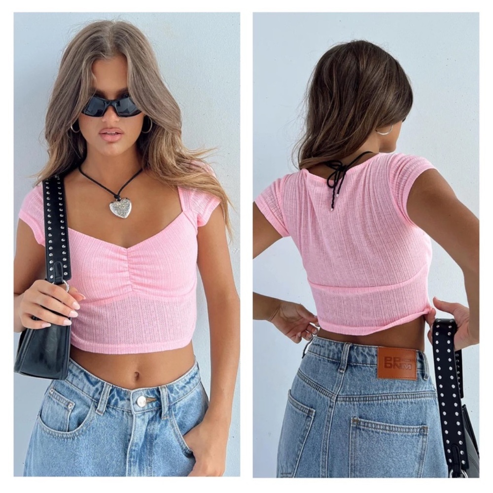 Princess Polly Kimura Top Pink